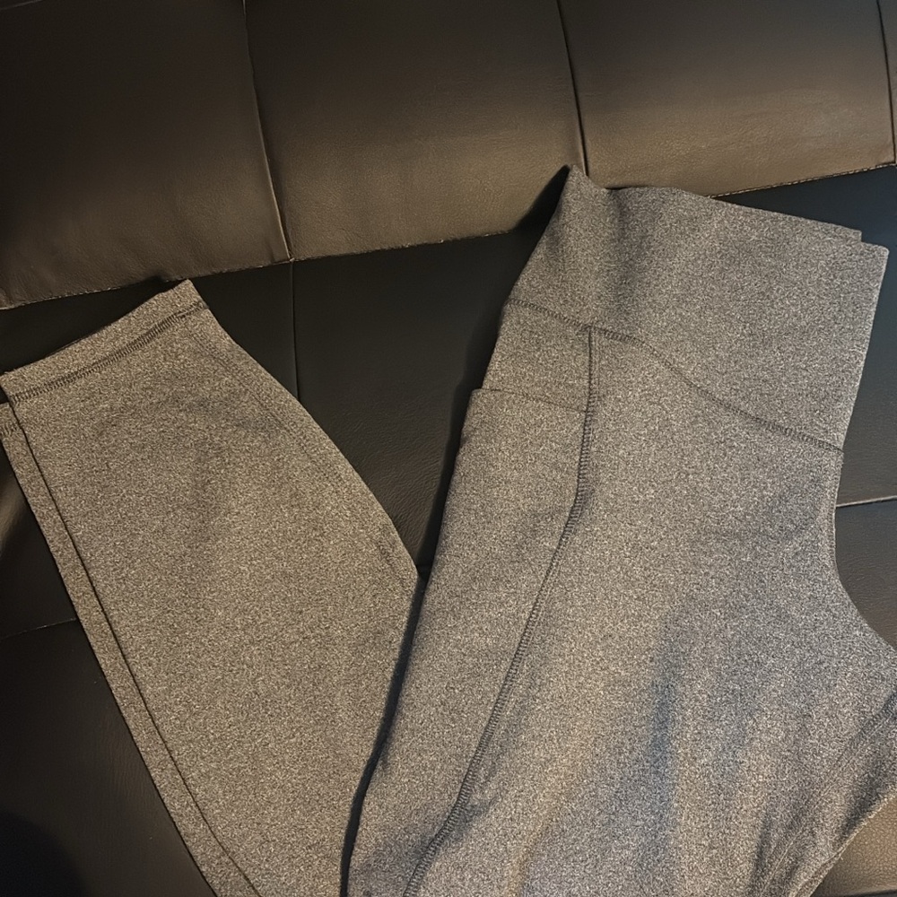 Gray Athletic Leggings
